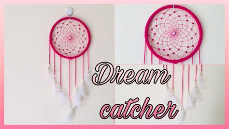 materials to make dream catchers.